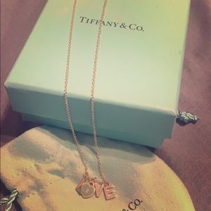Tiffany LOVE necklace